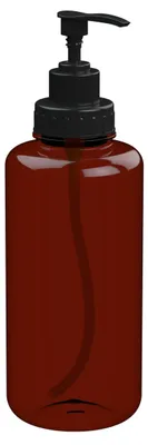 Obrázek produktu pro Dávkovač mýdla "Basic" 1 transparentní-hnědý/černý