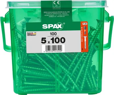 Produktbild von Spax Universalschrauben 5.0 x 100 mm TX 20 - 100 Stk.
