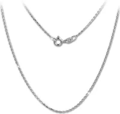 Produktbild von SilberDream Halskette 50cm Ankerkette 925 Silber Schmuck silber SDK28950J