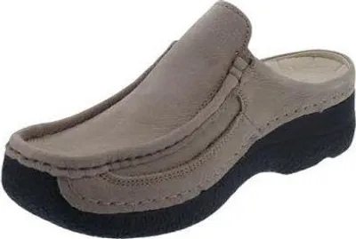 Produktbild von Wolky Roll Slide Clog, Antique nubuck, Safari (Beige), Wechselfußbett, 0620213-125 43