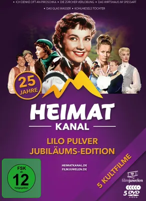 Produktbild von Lilo Pulver Jubiläums-Edition (25 Jahre Heimatkanal) - Fernsehjuwelen GmbH  - (DVD Video / Komödie)