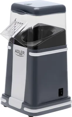 Produktbild von Adler AD 4511 Popcornmaschine im Retro-Design 1200W - Grau/Weiß