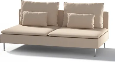 Produktbild von Dekoria Bezug für Söderhamn Sitzelement 3, beige, Bezug für Sitzelement 3