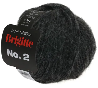 Produktbild von Lana Grossa - Brigitte No. 2 0014 anthrazit