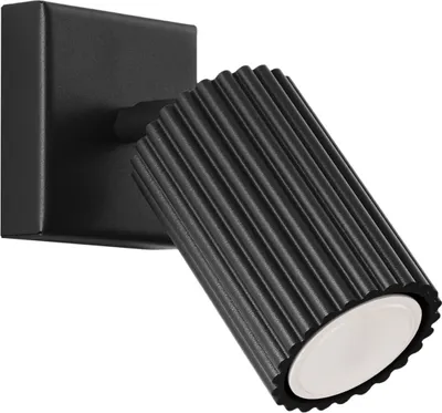 Produktbild von Wandleuchte Aluminium GU10 verstellbar Schwarz Modern Wandlampe