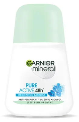 Produktbild von Garnier Mineral Roll-on Deodorant Pure Active 48h - 50ml