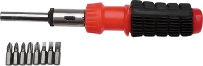 Image de Top Tools Embouts de tournevis avec poignée, set de 9 pcs.