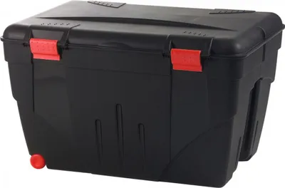 Image de Caisse de rangement 110 L noir