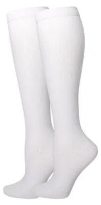 Produktbild von Knee-High Socks 2 Paar, Weiche Atmungsaktive Kompressionsstrümpfe, Für Fußball Rugby Hockey Sport Und Alltag