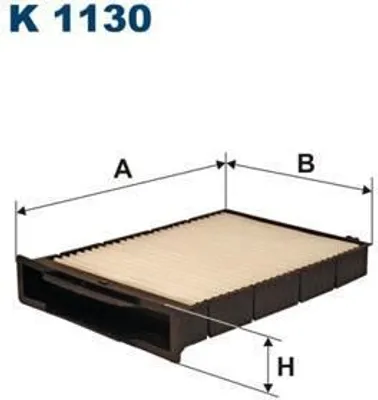 Zdjęcie produktu dla Filtr kabiny FILTRON K 1130