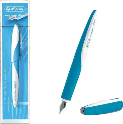 Produktbild von Herlitz Füllhalter "my.pen" / Füller / "Ocean Blue"