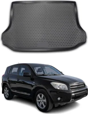 Image de Tapis de coffre pour Toyota RAV4 2009-2013 Caoutchouc TPE noir