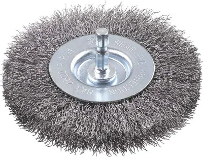 Obrázok produktu pre kwb 607930, Drôtený kotúč, 6 mm, 10 cm, 0,3 mm, Kov, Kameň, Kov