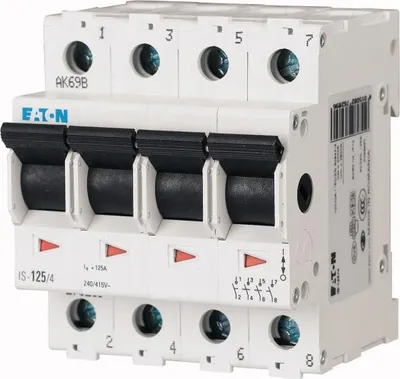 Produktbild von Eaton Hauptschalter Grau 4polig 40 A 400 V 276273 (276273)