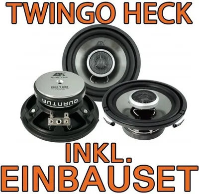 Produktbild von Lautsprecher ESX Heck für Renault Twingo - justSOUND