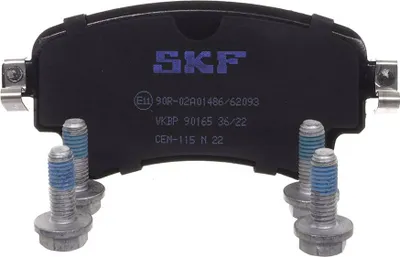 Produktbild von SKF Bremsbeläge Satz Hinten Bremsklötze für AUDI A4 B9 Avant (8W5, 8WD) VKBP 90165