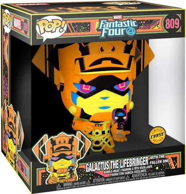 Produktbild von Funko Pop! Jumbo: Marvel Fantastic Four - Galactus with Surfer #809 PX Previews Exclusive