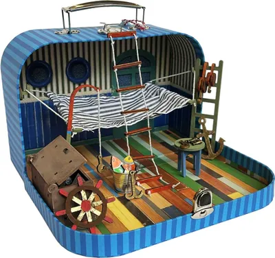 Immagine prodotto di Het Muizenhuis Giocattoli - Cabina del marinaio del nonno - Muizenhuis To Go