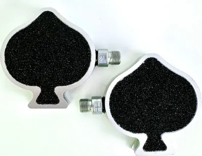 Produktbild von Pik spade Pedale 9/16 schwarz silber