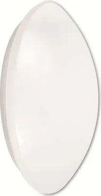 Produktbild von LEDV LED-Deckenleuchte weiss IP44 D250mm 13W 920lm 3000K