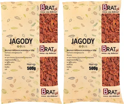 Immagine prodotto di Bacche di Goji 1kg (2x500g)