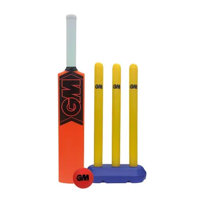 Image de Gunn And Moore - Set de cricket pour enfants "Opener" - Caoutchouc, plastique RD1088 (Taille unique) (Orange/Jaune/Violet)