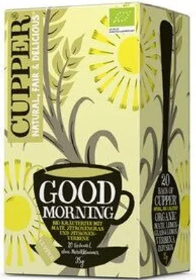 Produktbild von Cupper  Wonderful Morning Tee 20 Teebeutel (1x35g Pack)