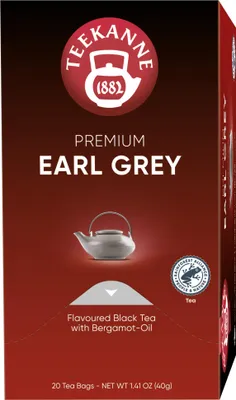 Zdjęcie produktu dla Herbata czarna Teapot Premium Earl Grey kwiatowo-owocowa 40g