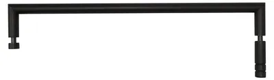 Zdjęcie produktu dla Bemeta Dark wieszak na ręczniki do drzwi szklanych 450 mm czarny