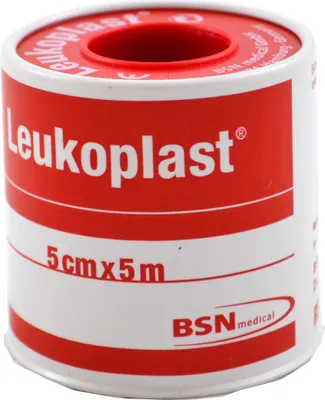 Produktbild von Leukoplast Fixierpflaster 5 cm x 5m, 1 St. Pflaster