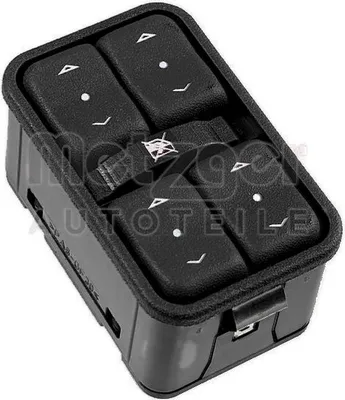 Image de METZGER 09161080 Commutateur de lève-vitre pour OPEL Meriva A (X03) Commutateur de lève-vitre