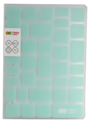 Produktbild von Kolophon A5 Gitter 80k Happy Color TREND Grün