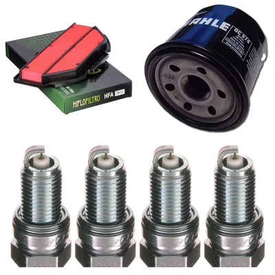 Image de Kit d'entretien pour Suzuki GSX-S 1000 FAUF ABS 2015-2021 : filtre et bougies d'allumage de Pamoto - Neuf