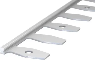 Produktbild von Prinz Abschlußprofil Alu biegbar silber 2,5 mm x 2,5 m