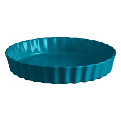 Produktbild von Emile Henry Tortenform / Quicheform 32 cm Farbe Blau calanque