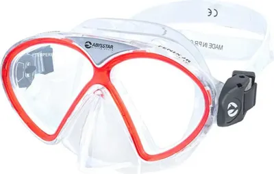 Produktbild von Abysstar Fenix Junior-tauchmaske Rot Jungen,Mädchen Rot One Size