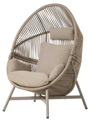 Produktbild von home24 Gartensessel - Eisen / Polyester