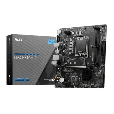 Produktbild von MSI PRO H610M-E Motherboard Intel H610 LGA 1700 micro ATX