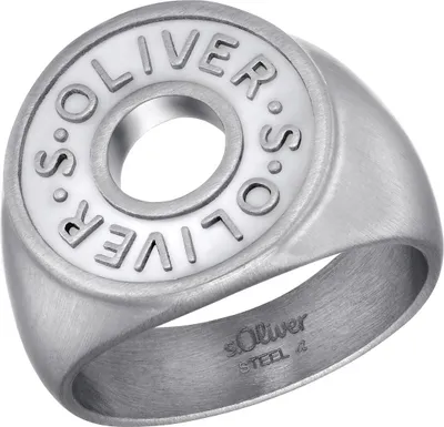 Produktbild von s.Oliver Jewel Herren Ring Edelstahl silber 203685, Ringgröße:60 (19.1 mm Ø)