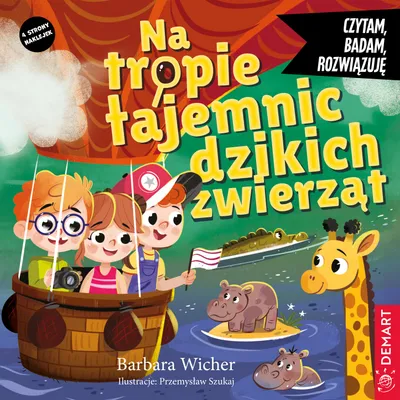 Obrázek produktu pro Na tropie tajemnic dzikich zwierząt. Czytam, badam, rozwiązuję