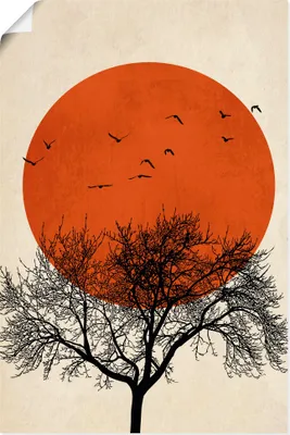 Produktbild von ARTland Poster Träumer Größe: 60x90 cm