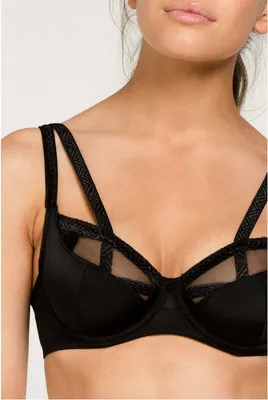 Produktbild von Louisa Bracq Serie Balconette Bh 47110 471 NOIR - größe 90 / C