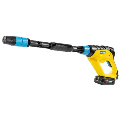 Produktbild von GLORIA MultiJet 18V, Kompakt, Akku, 5 m, Schwarz, Blau, Weiß, 240 l/h, 24,9 bar