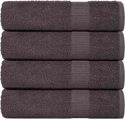 Produktbild von Badetücher FROGN 4 Stk. Anthrazit 100x150 cm 360 g/m²