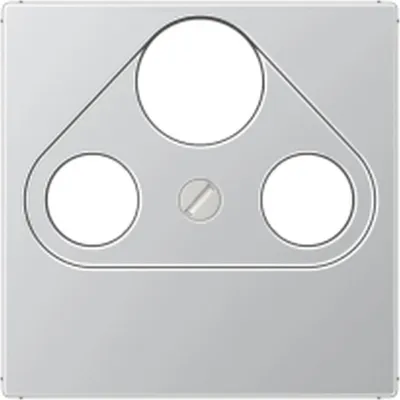 Image de Jung Cache alu pour prise TV SAT A 561 PLSAT AL