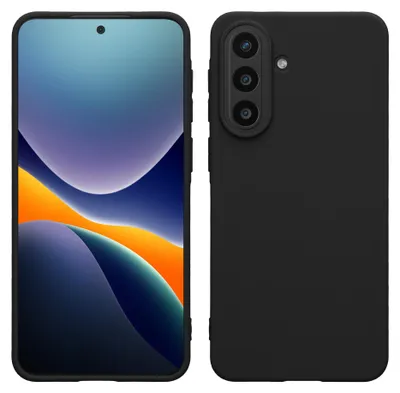 Produktbild von kwmobile Handyhülle für Samsung Galaxy A57 5G Hülle - TPU Case - Kabelloses Laden - Schutzhülle Cover in Schwarz
