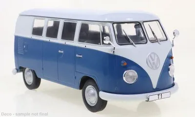 Obrázok produktu pre Volkswagen T1 (1960) bielo-modrý Whitebox 1:24