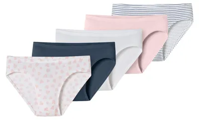 Produktbild von Schiesser Kleinkinder Mädchen 5PACK Slips 140  sortiert 8 Pack (Mehrfach)