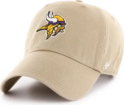 Produktbild von '47 Brand NFL Cap Minnesota Vikings '47 CLEAN UP Khaki