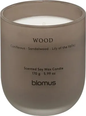 Produktbild von blomus GmbH TUOKSU Duftkerze S Wood coffee 9cm